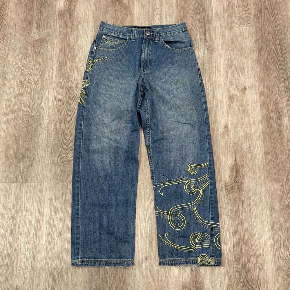 Vintage 00s Y2K Baggy Coogi Jeans Men's Size 31x30 (Tagged 32x32) Skater Grunge